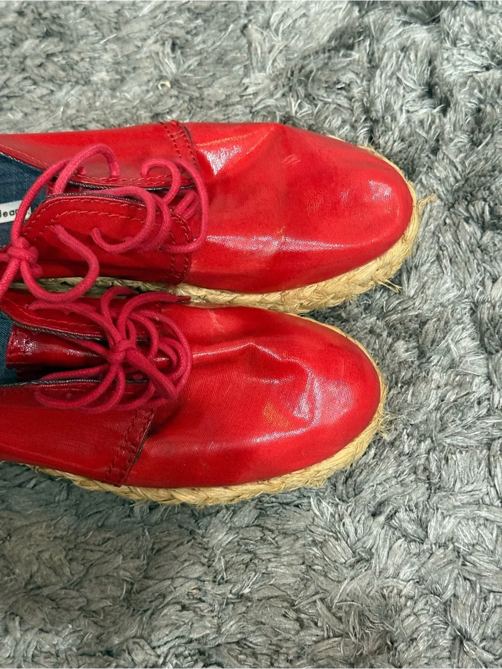Calvin Klein Keri Platform Espadrille Oxfords